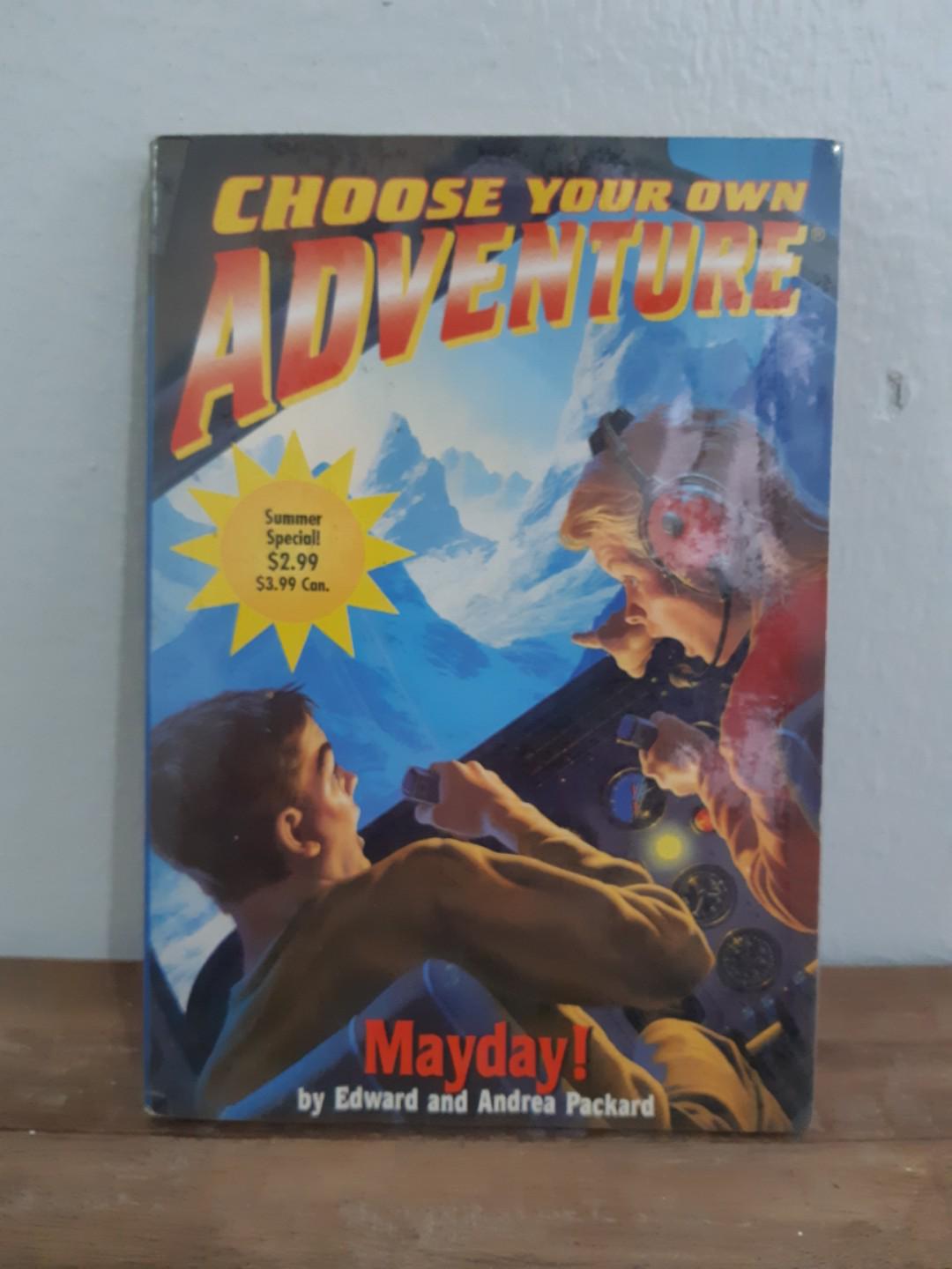 Choose Your Own Adventure - Mayday (Category: Storybooks) located in Las Pinas. Submitted by sofiamonica (Listing ID 188007077, Image 1). Description: Selling my pre-loved books before my fam and I move to our new home. Books have been in storage for quite some time so I'm selling them for a very cheap price. 😃.