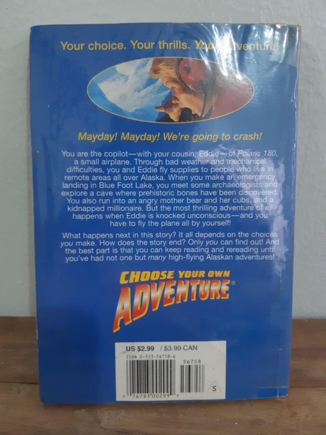 Choose Your Own Adventure - Mayday (Category: Storybooks) located in Las Pinas. Submitted by sofiamonica (Listing ID 188007077, Image 2). Description: Selling my pre-loved books before my fam and I move to our new home. Books have been in storage for quite some time so I'm selling them for a very cheap price. 😃.