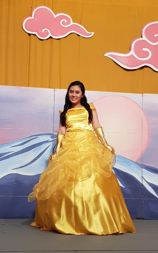 Costume For Rent Disney Princess Belle Beauty Women S Fashion Clothes On Carousell
