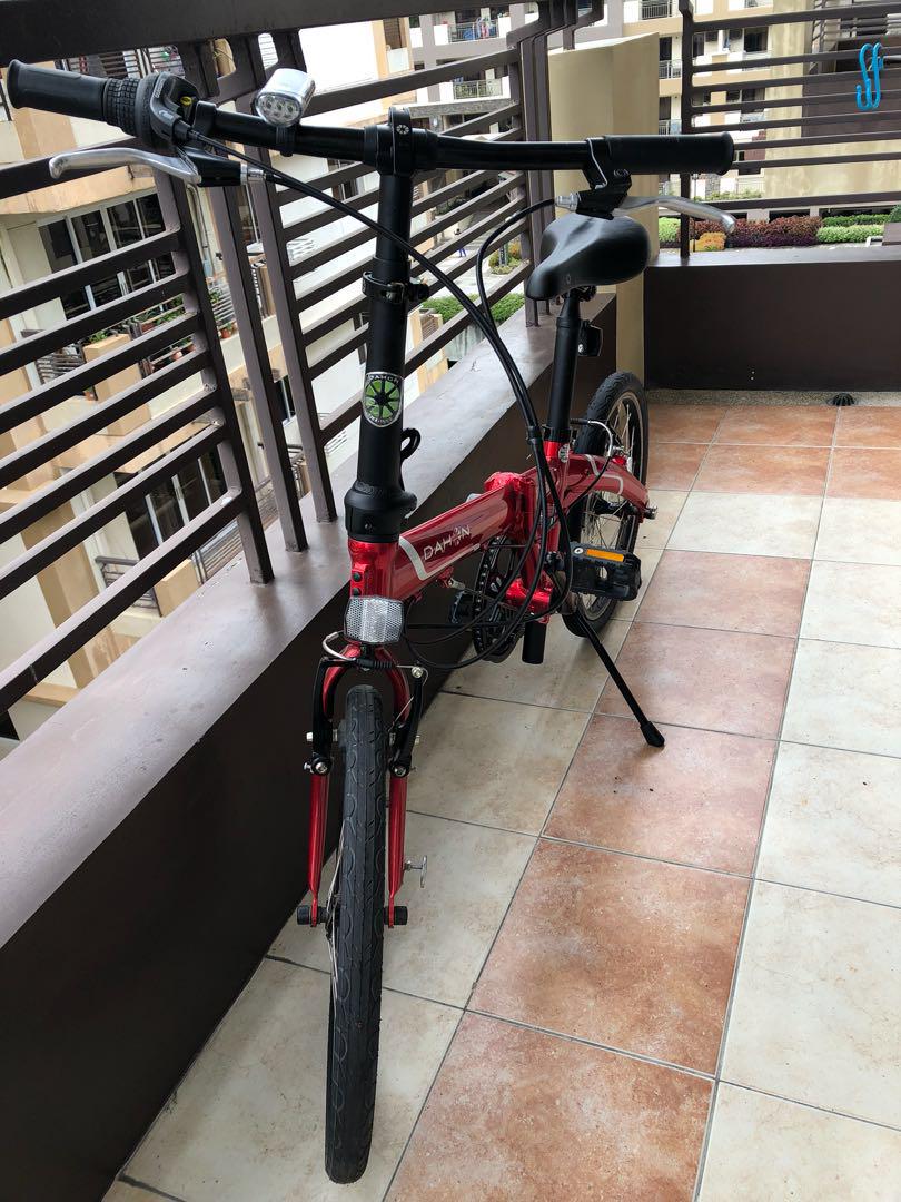 Dahon Vybe D7 Red 2017 Sports Equipment Bicycles Parts