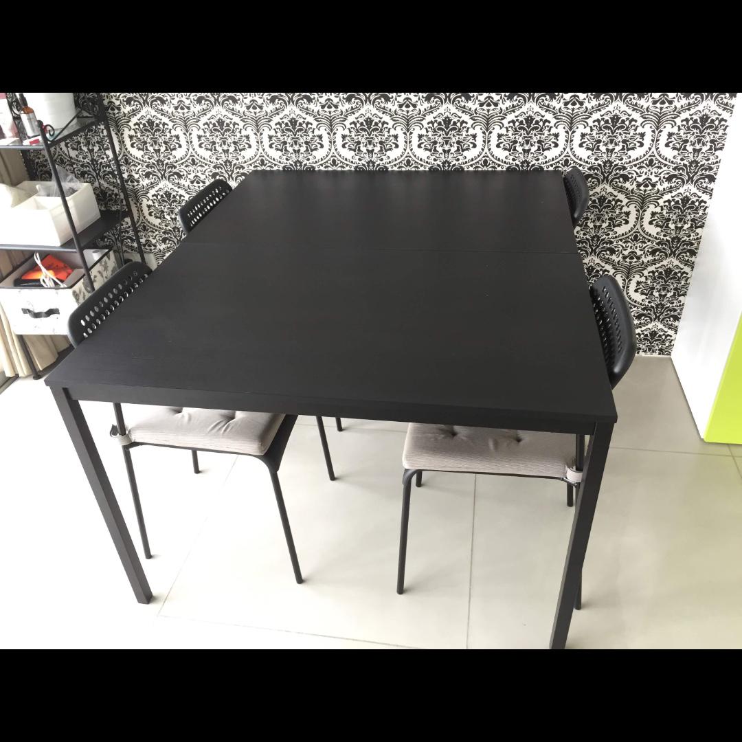 Dining Table Ikea Table Tarendo Furniture Tables Chairs On Carousell