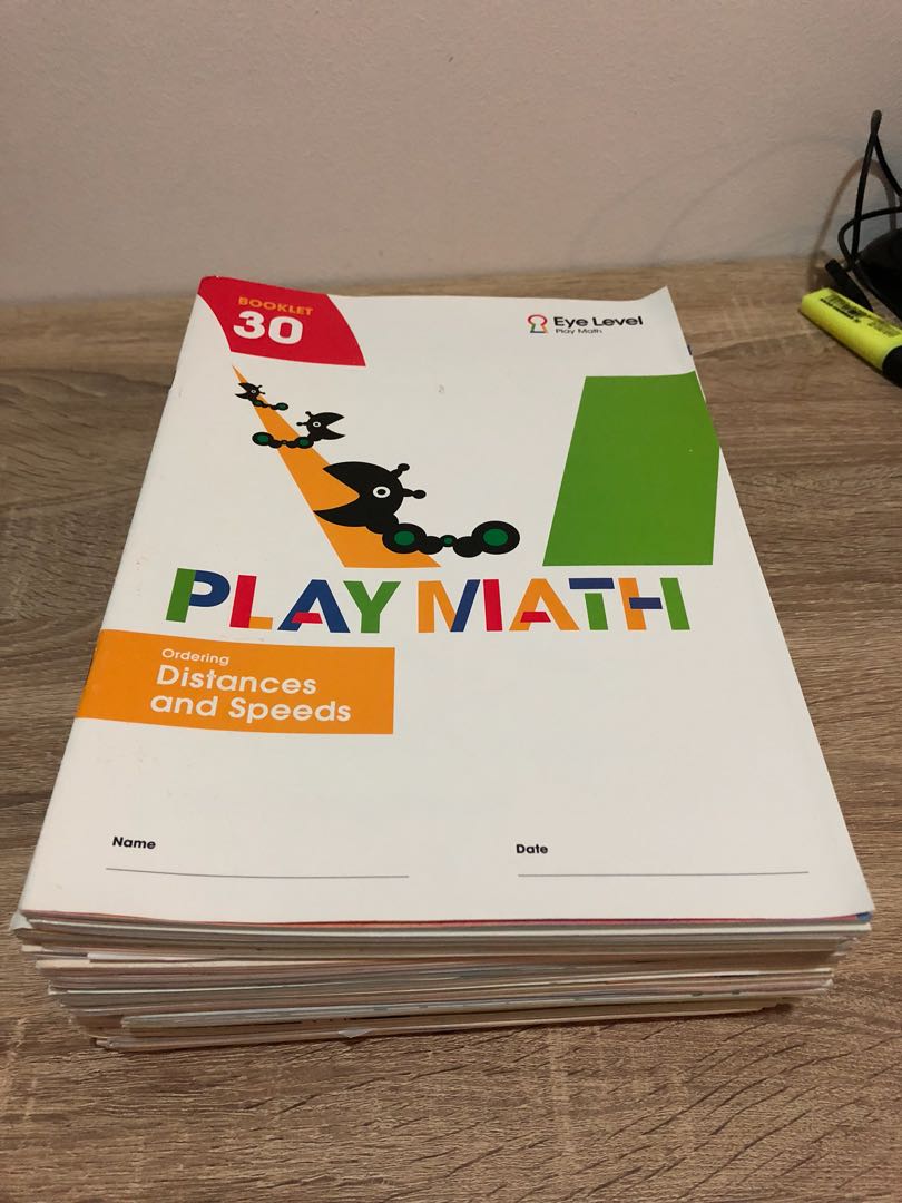 Eye Level Play Math booklets 1 to 30, Hobbies & Toys, Books ...