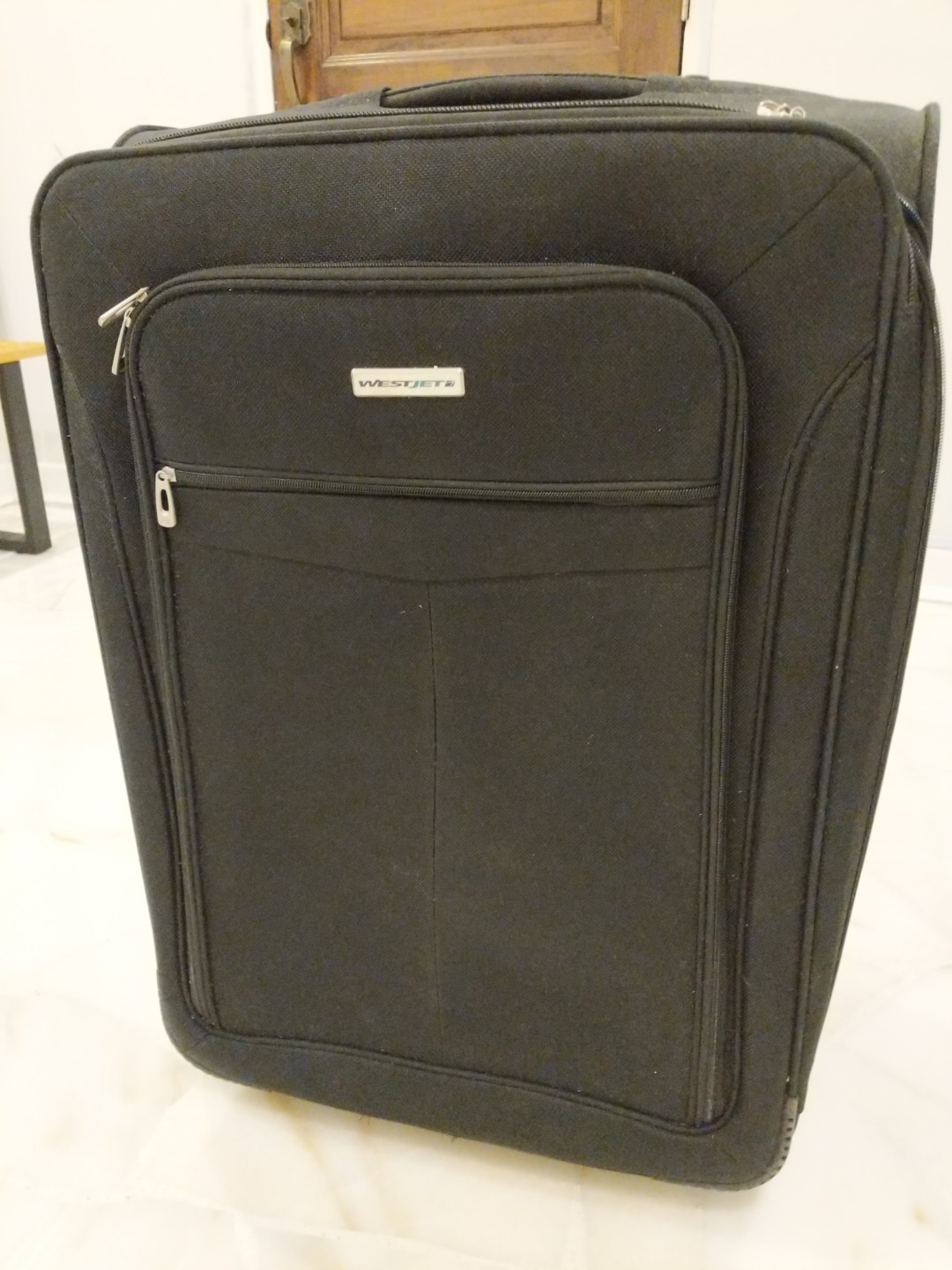 Large fabric suitcase 2025