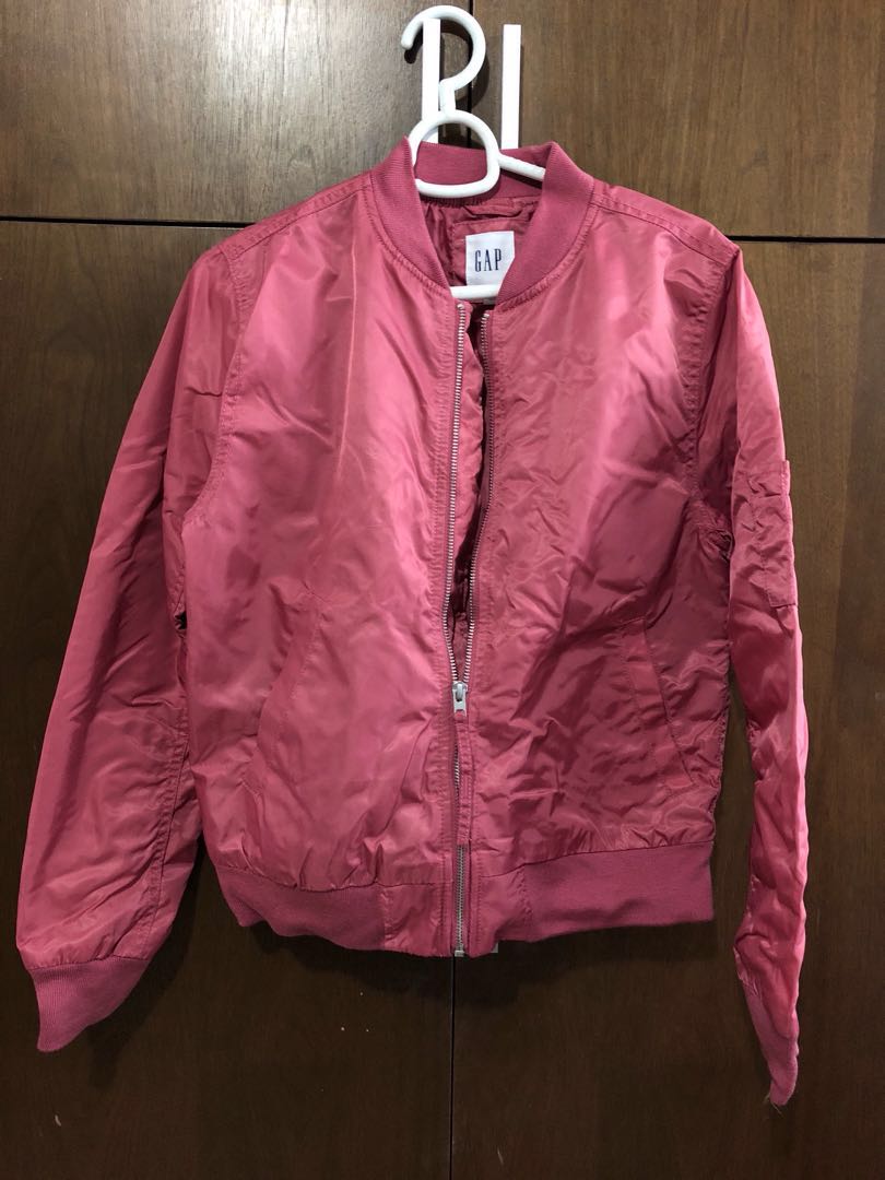 GAP Bomber Jacket Women s Fashion Coats Jackets and
