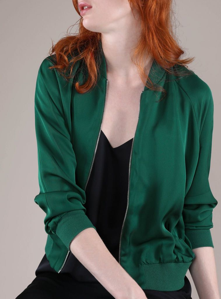 pink frill jacket