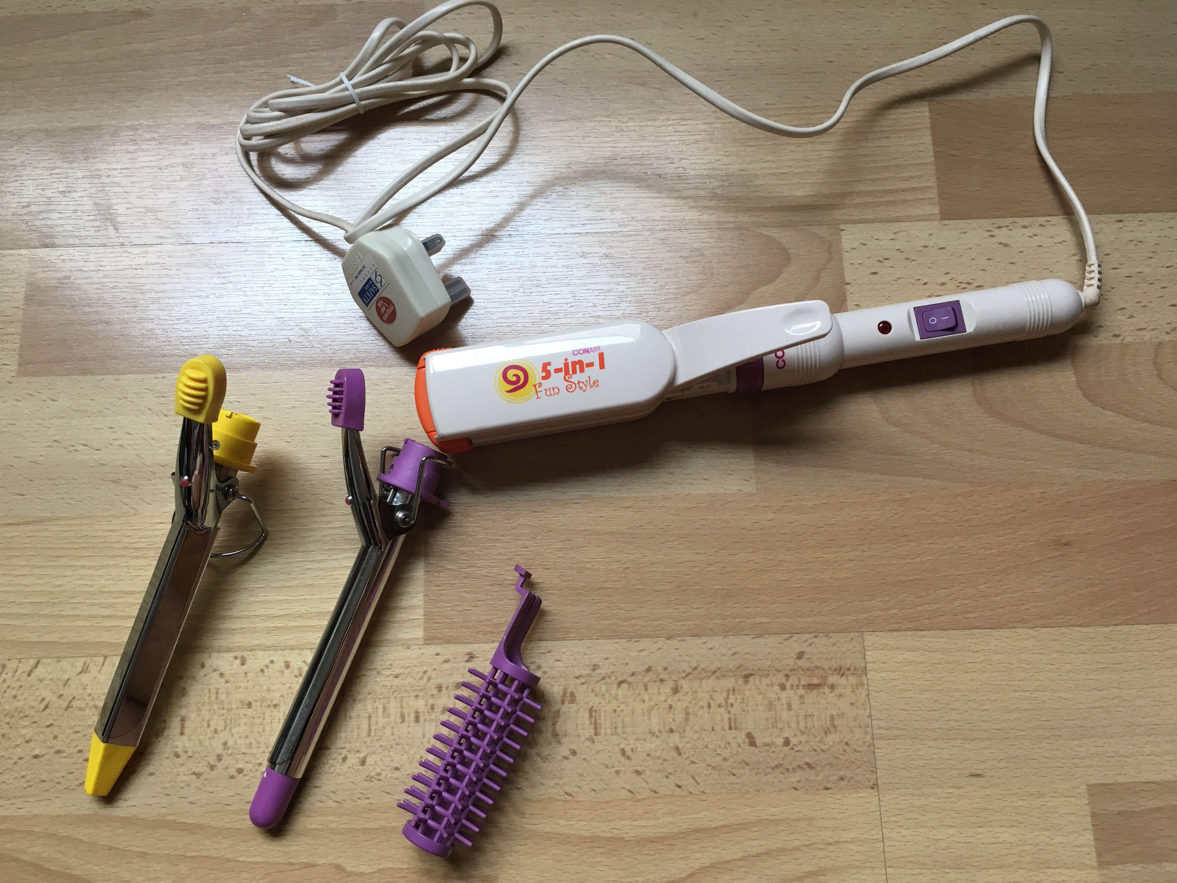 Hair Straightener curler 5 in 1 Conair