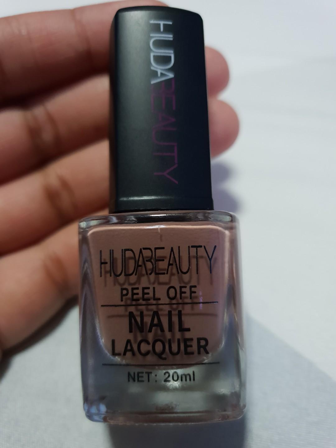 Huda Beauty Peel Off Nail Polish 20ml, Beauty & Personal Care, Hands & Nails on Carousell Huda Beauty Peel Off Nail Polish 20ml, Beauty & Personal Care, Hands & Nails on Carousell