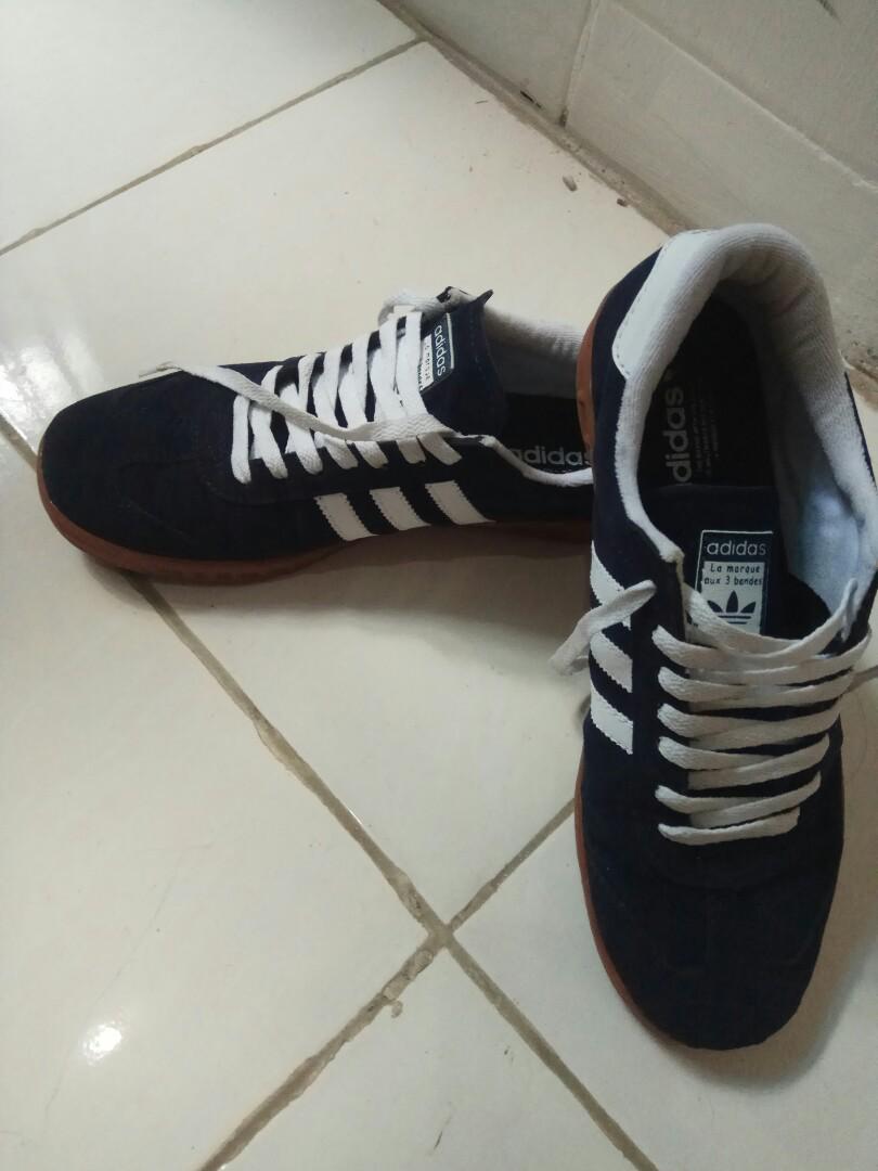 Adidas hamburg biru dongker cheap
