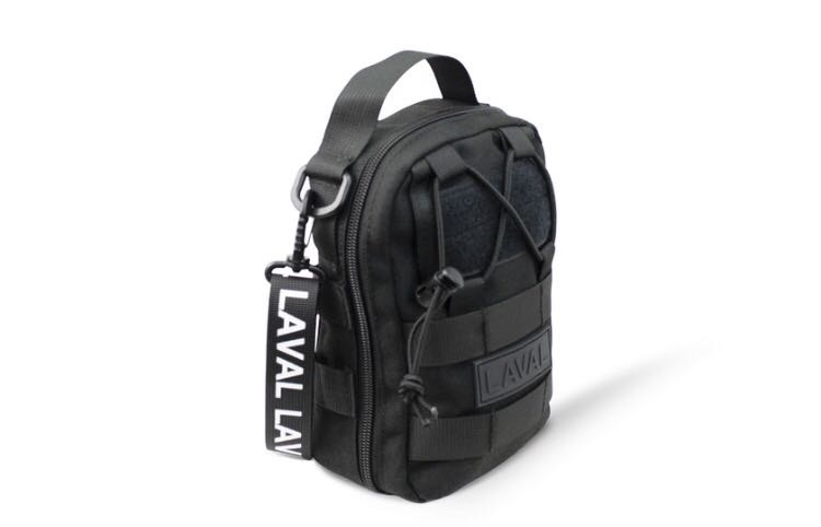 Laval side bag outlet