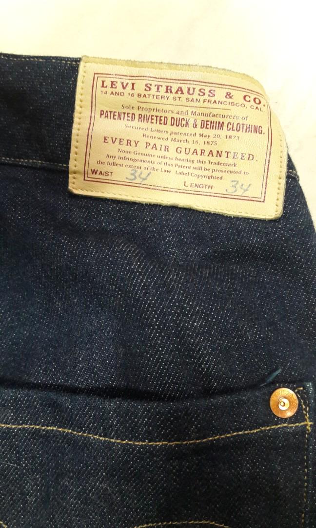 Levis 1873 pantaloon, Men's Fashion, Bottoms, Jeans on Carousell