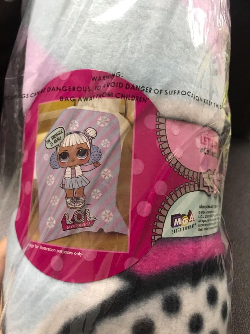 Lol surprise doll Fleece Blanket Babies Kids Baby Nursery Kids Furniture Other Kids Furniture on Carousell