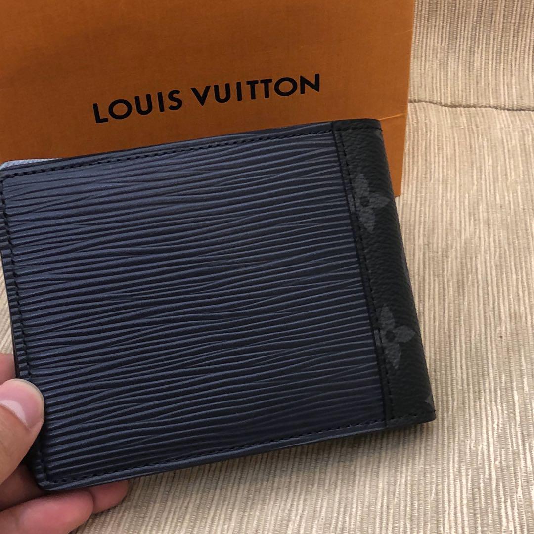 Louis Vuitton Multiple Wallet Epi Monogram Eclipse M67762
