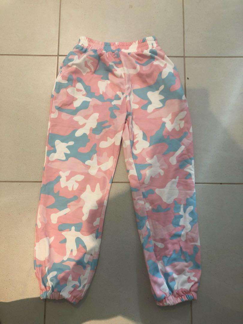 Lux Noire Cotton Candy Trackies Women S Fashion Clothes On Carousell