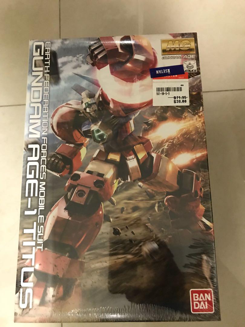 Mg Gundam Age 1 Titus Toys Games Bricks Figurines On Carousell Mg Gundam Age 1 Titus Toys Games Bricks Figurines On Carousell