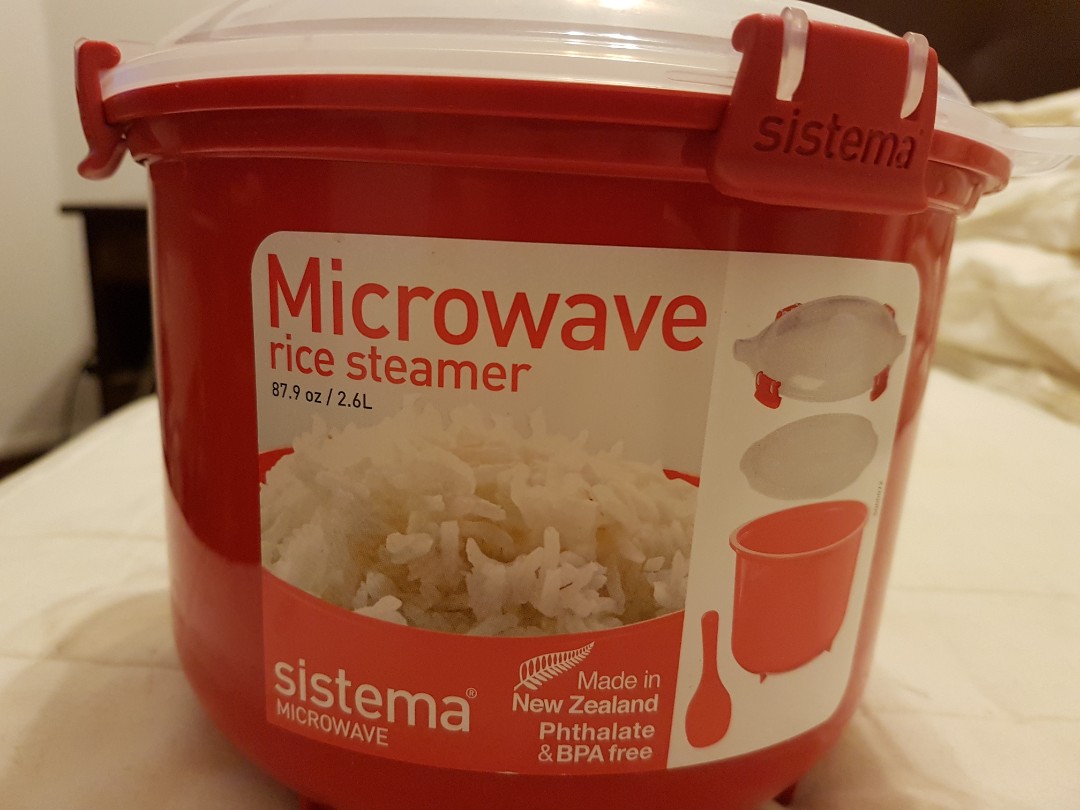 Microwave Rice Steamer Sistema Home Appliances Kitchenware On