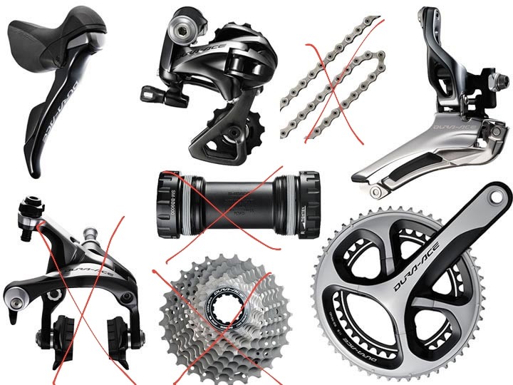 dura ace 9000 groupset