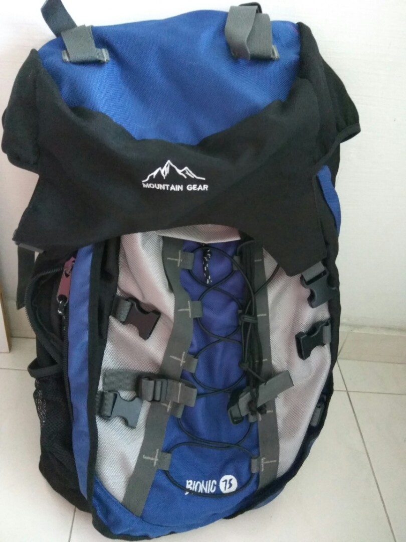 Mountain gear backpack singapore