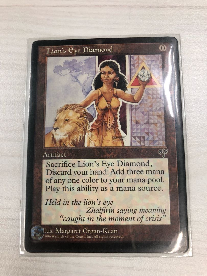 MTG Lion’s Eye Diamond, Hobbies & Toys, Toys & Games on Carousell