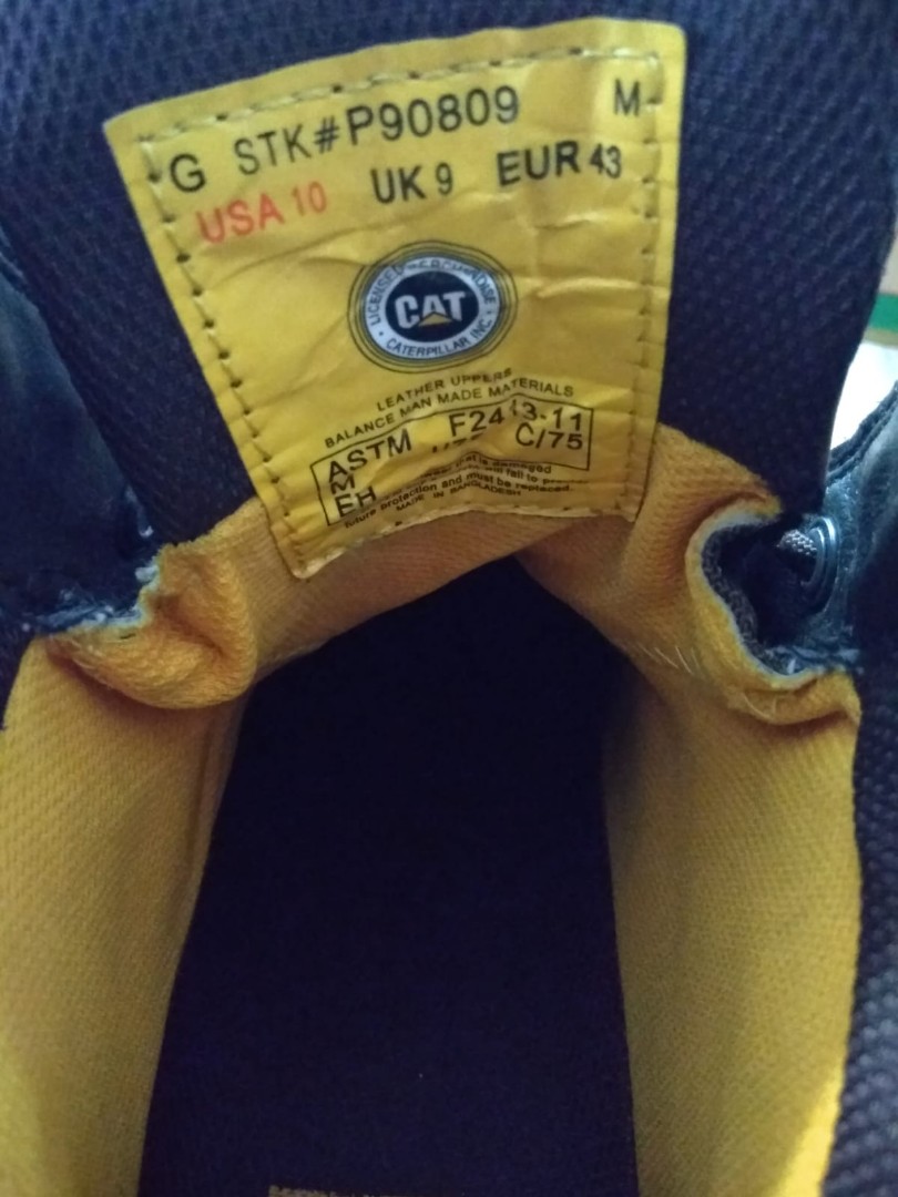 Original CATERPILLAR shoes, Men's Fashion, Footwear, Boots on Carousell