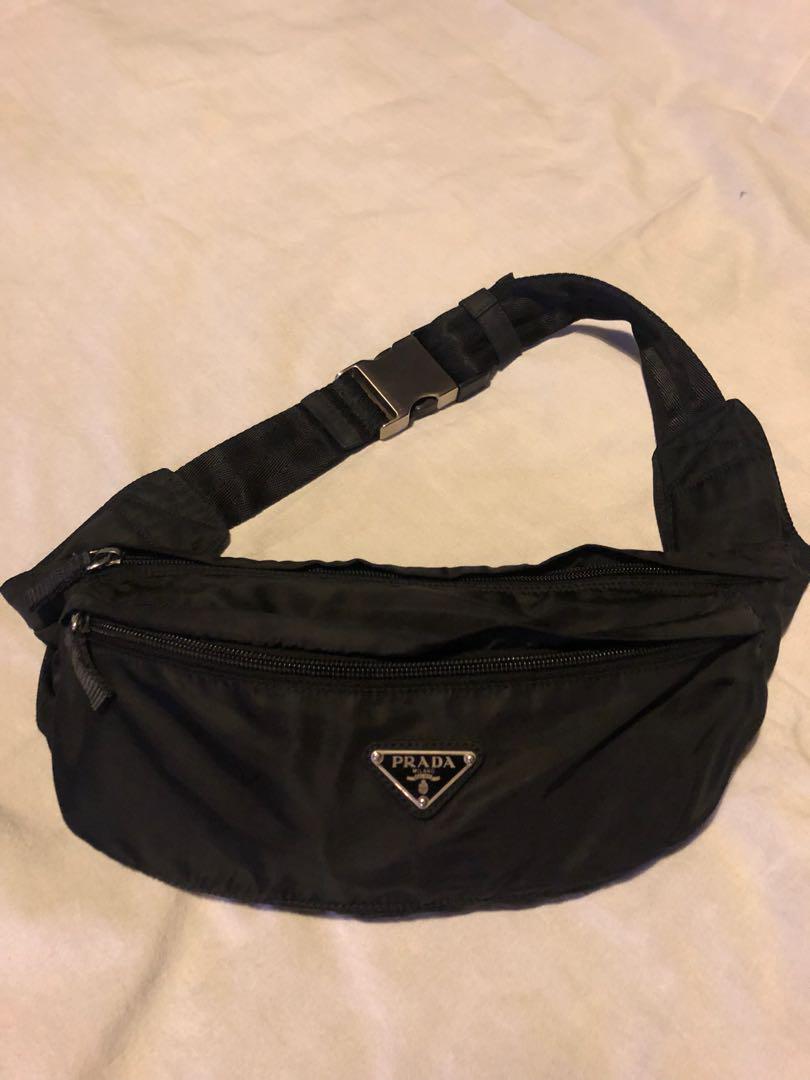 Prada Fanny Pack, Men's Fashion, Bags, Sling Bags on Carousell