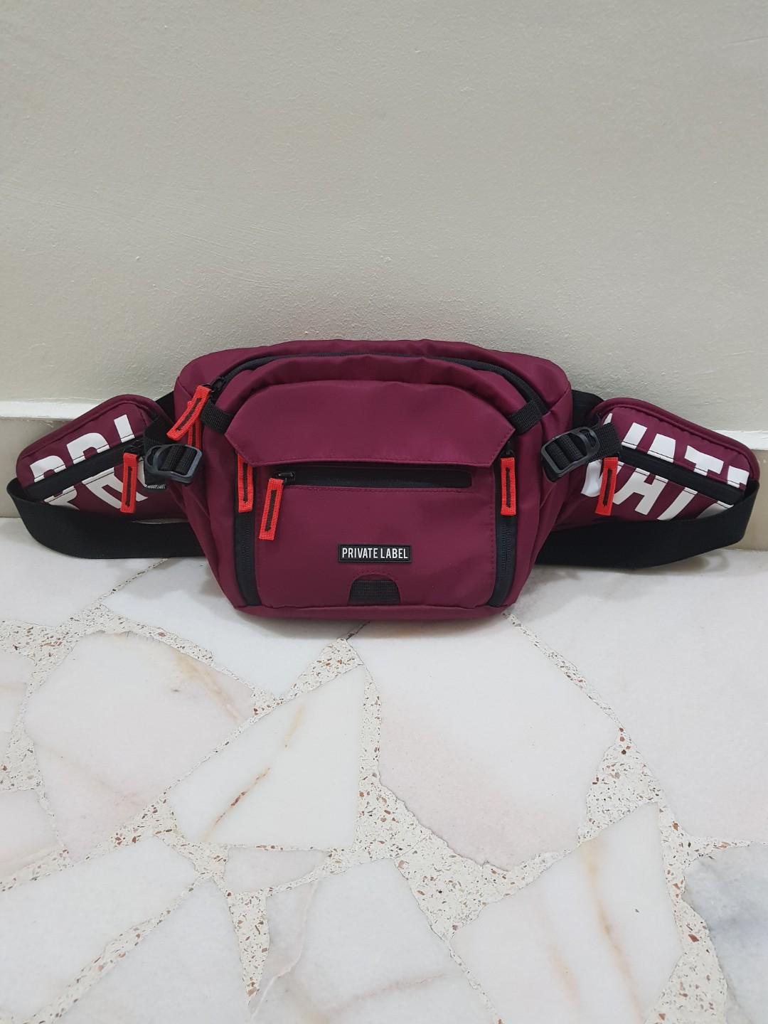 Maroon fanny pack store