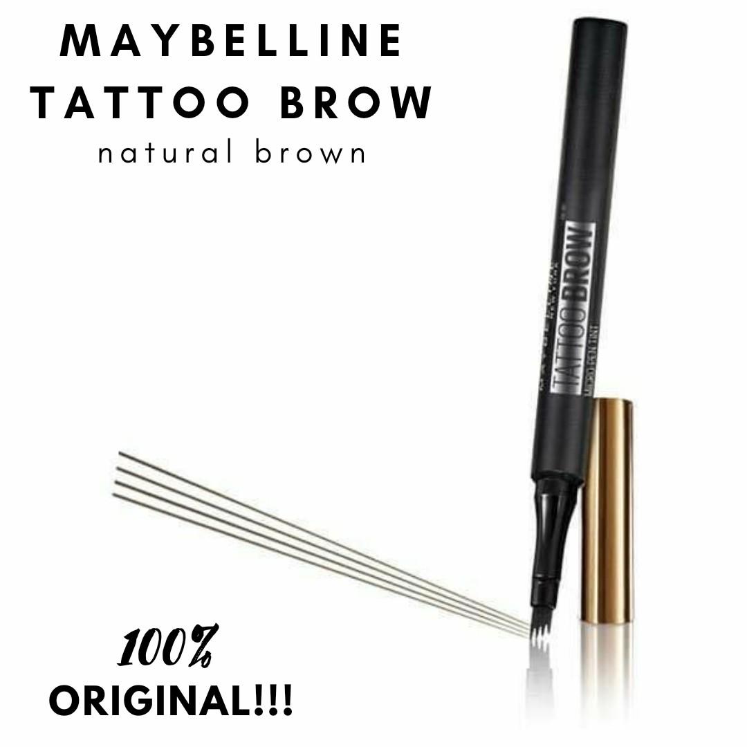 Restock Maybelline Tattoo Brow Ink Pen Kesehatan Kecantikan Rias Wajah Di Carousell