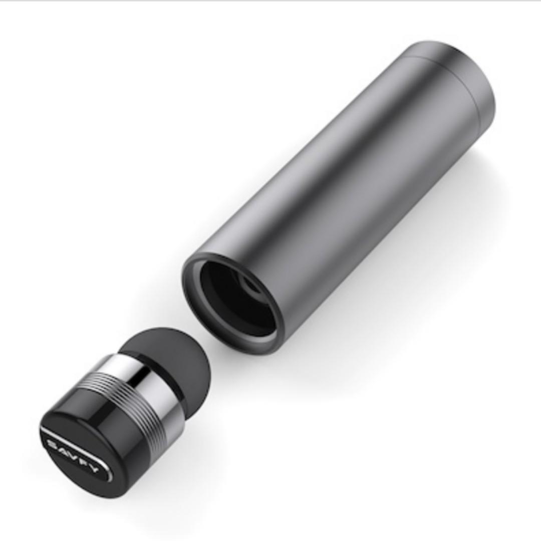SAVFY True Mini Wireless Bluetooth Sport Earbuds Hands free Earphone with Portable Charging Case