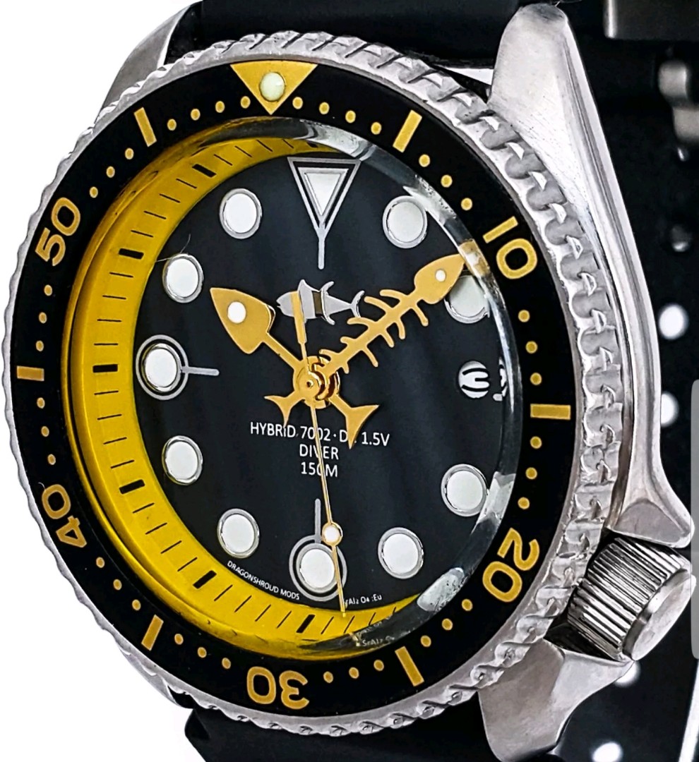 Seiko fishbone hands discount