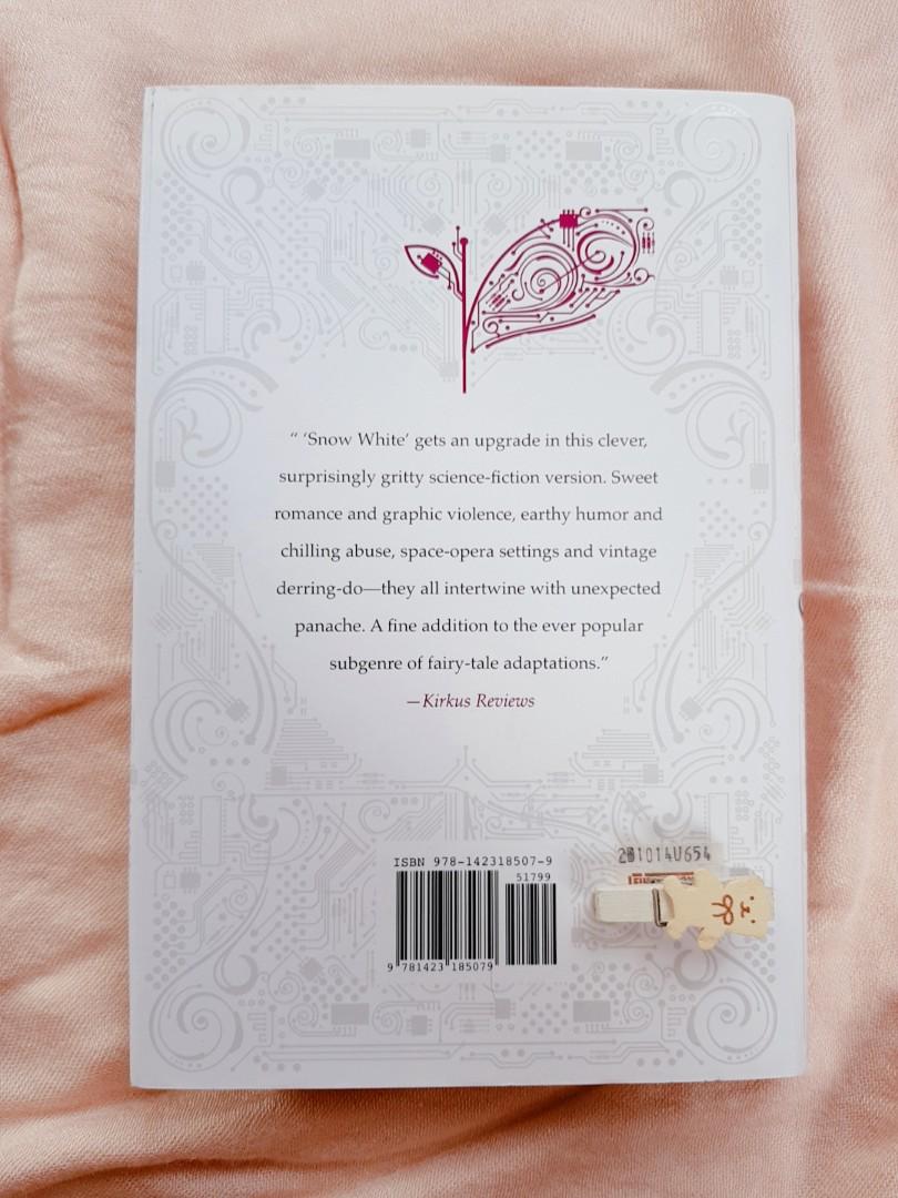 Stitching Snow by R.C. Lewis (Category: Storybooks) located in Manila. Submitted by leablgr (Listing ID 187935240, Image 2). Description: ~ hard bound ~ baby A techy twist to Snow White!! Ang cute kasi yung 7 dwarves niya, 7 droids!! I was looking for a stand-alone YA before aaand this was what I found. It was good!! Hindi sobrang fast paced and still packed with adventure..