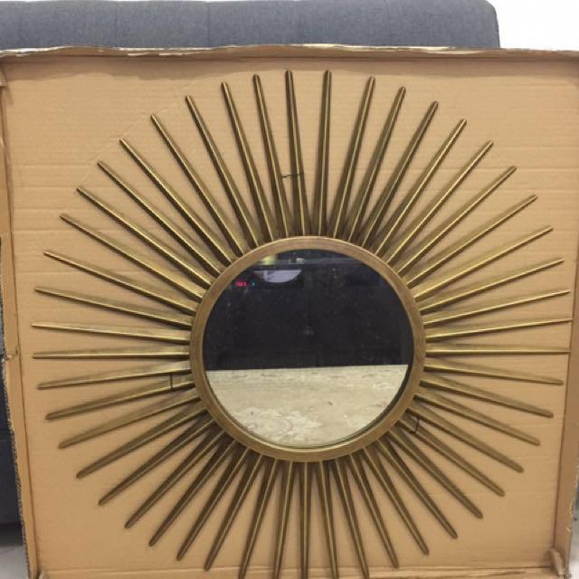 Sunburst Mirror Bronze Gold Ssf Home Furniture Décor Sunburst Mirror Bronze Gold Ssf