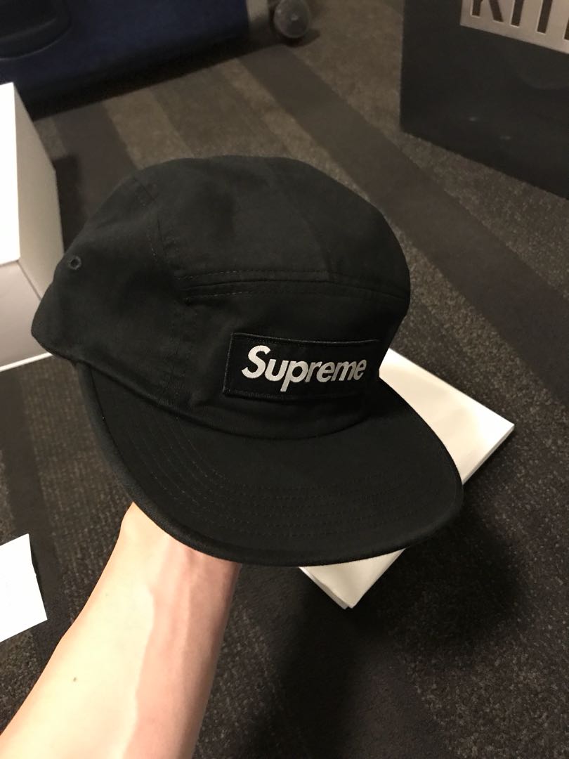 supreme military camp cap fw18