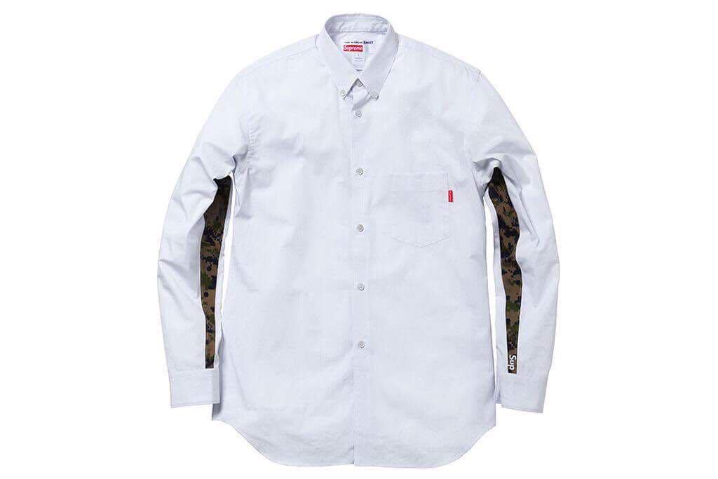 comme des garcons x supreme shirt