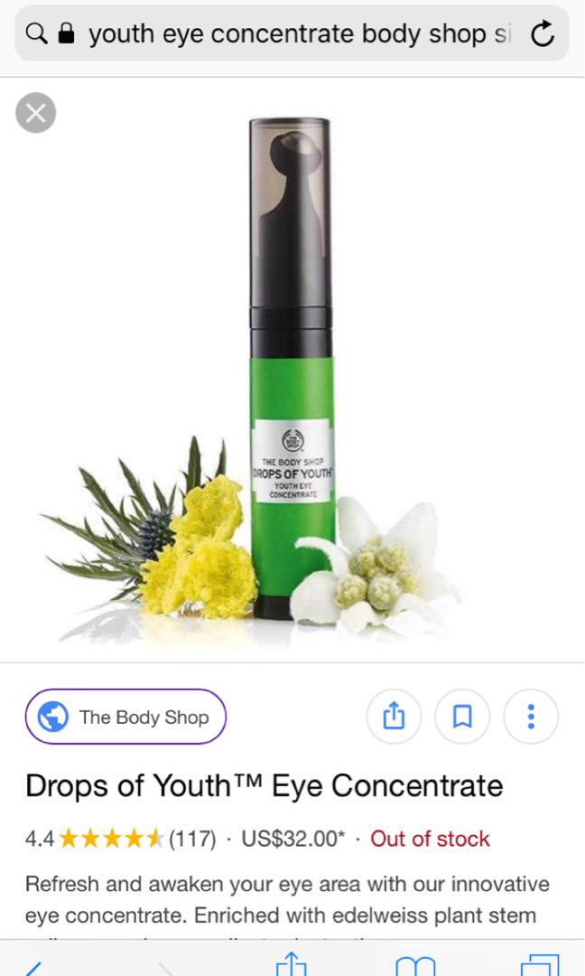 drops of youth eye concentrate