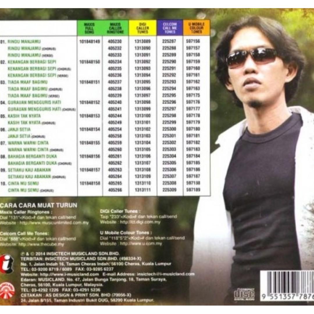 Thomas Arya Slow Rock Rindu Manjamu Cd Music Media Cd S Dvd S Other Media On Carousell Janji setia thomas arya album rindu manjamu. my carousell com