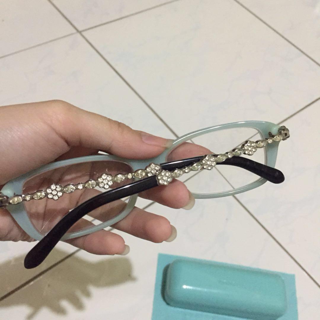 Tiffany Co. w Swarovski crystals eyeglasses Women s Fashion
