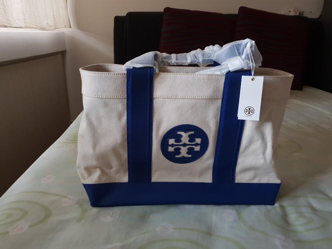 tory burch plastic bag