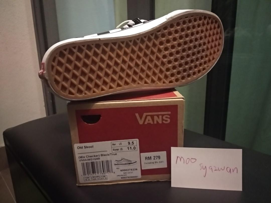 Old skool vans mixed checkerboard sales