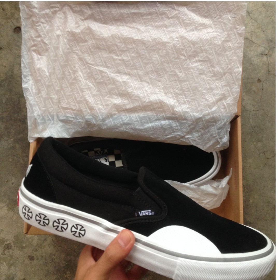 VANS X INDEPENDENT SLIP-ON PRO, Men's Fashion, Footwear, Sneakers ...