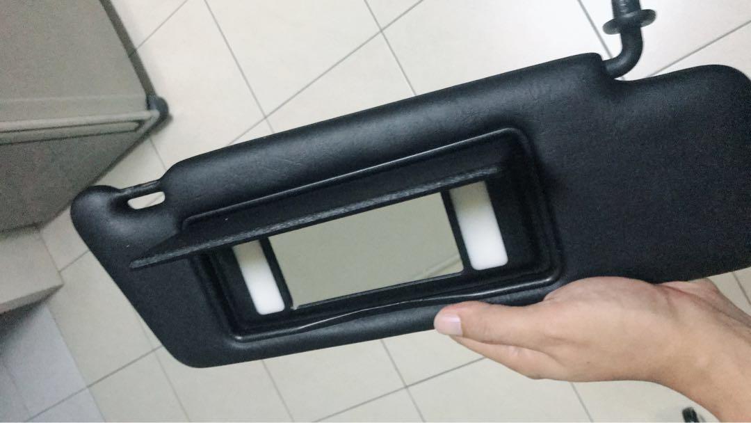 W124 sales sun visor