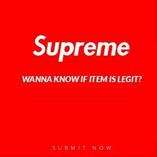 Wanna know if item is Legit?