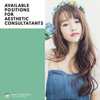 Seeking Aesthetic Consultants (5 positions)