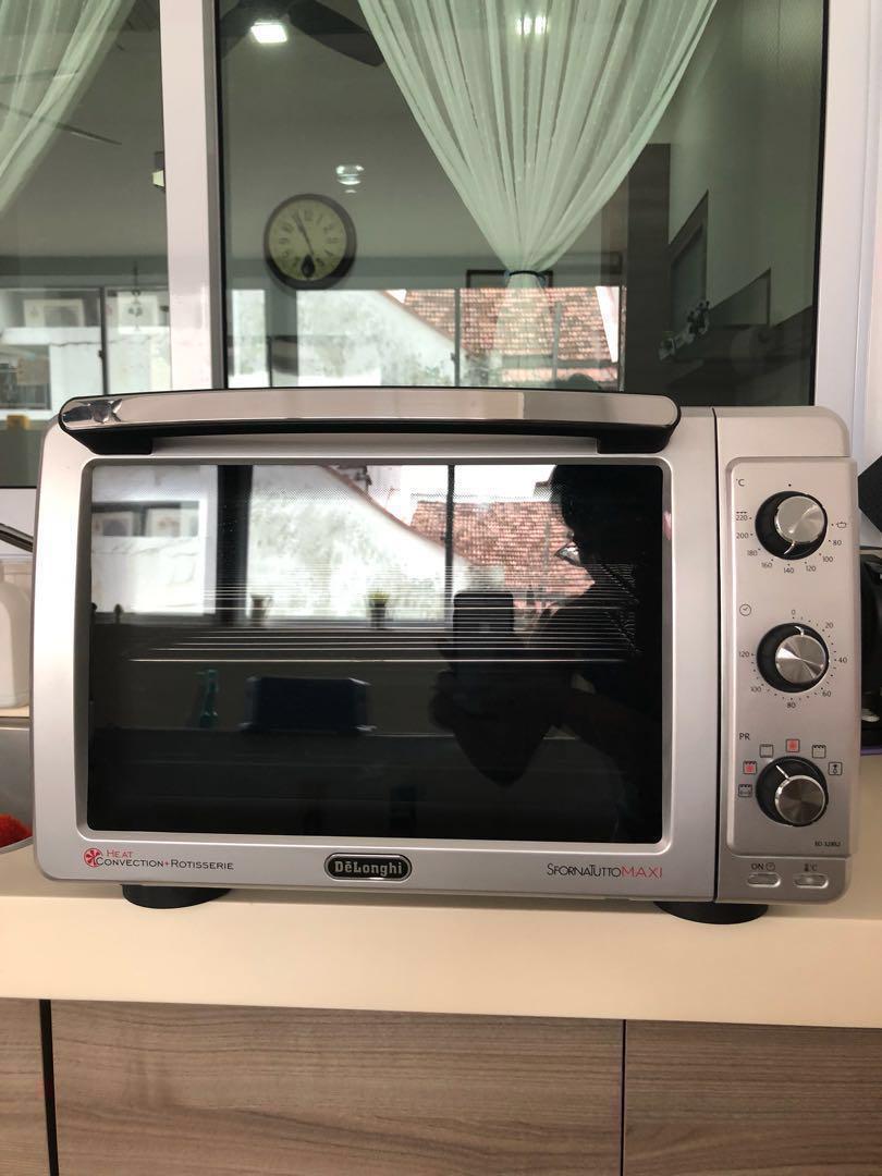 32L DeLonghi Electric Oven, Model E032852, TV \u0026 Home Appliances, Kitchen  Appliances, Ovens \u0026 Toasters on Carousell