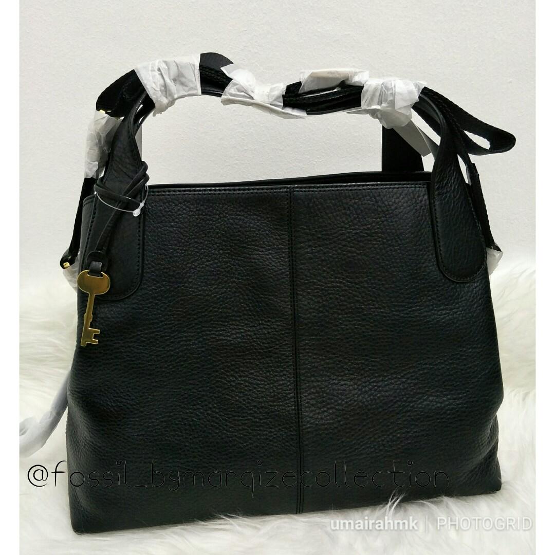 Fossil maya on sale satchel black