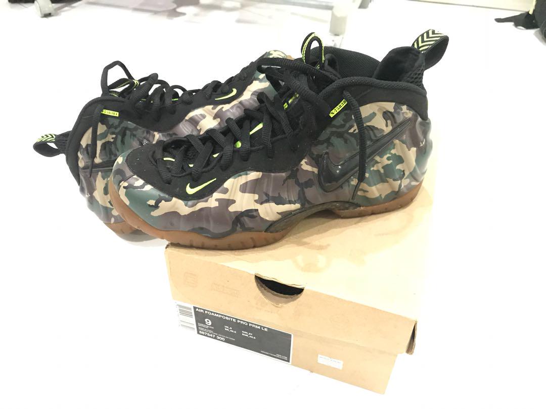 Nike Air Pegasus Nike Air Foamposite Pro Purple Camo ...