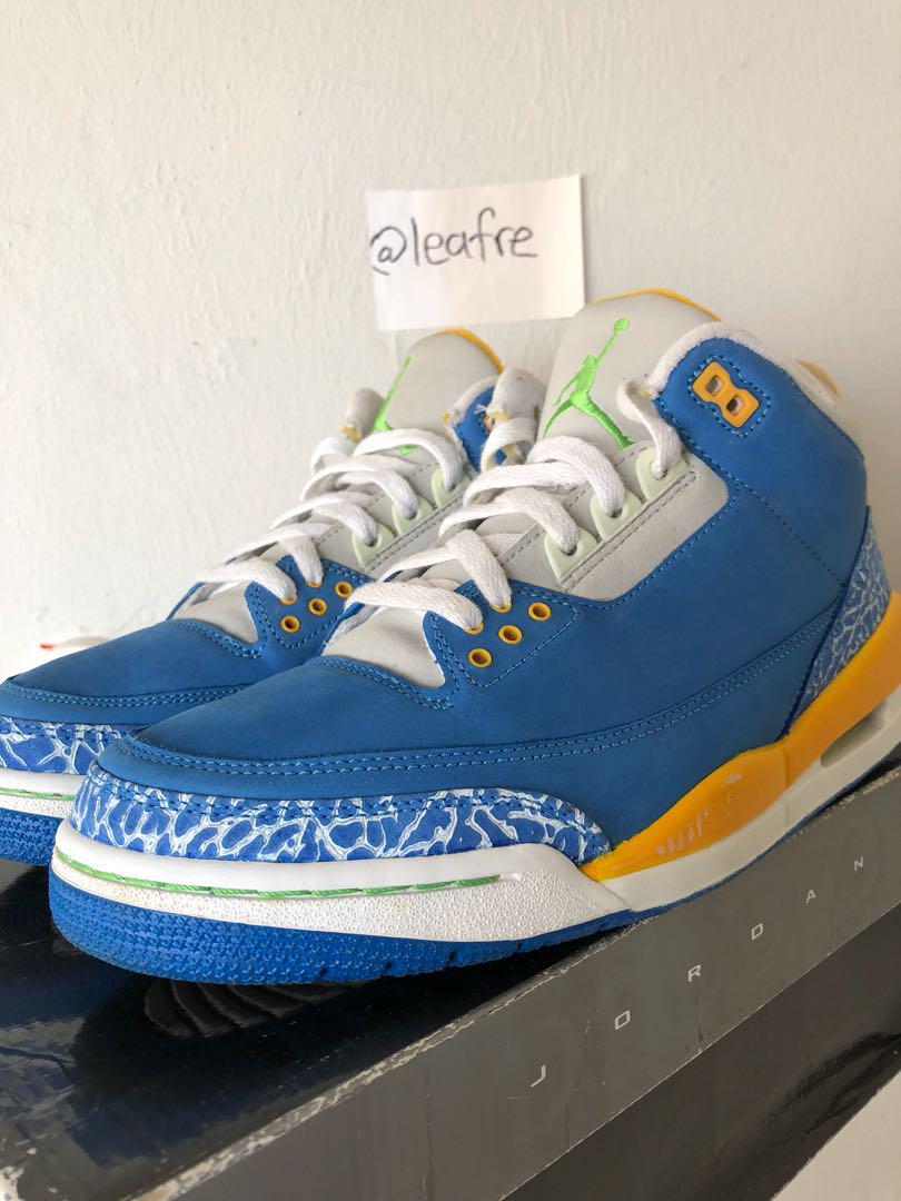Air Jordan 3 ' Do the right thing ', Men's Fashion, Footwear, Sneakers on  Carousell