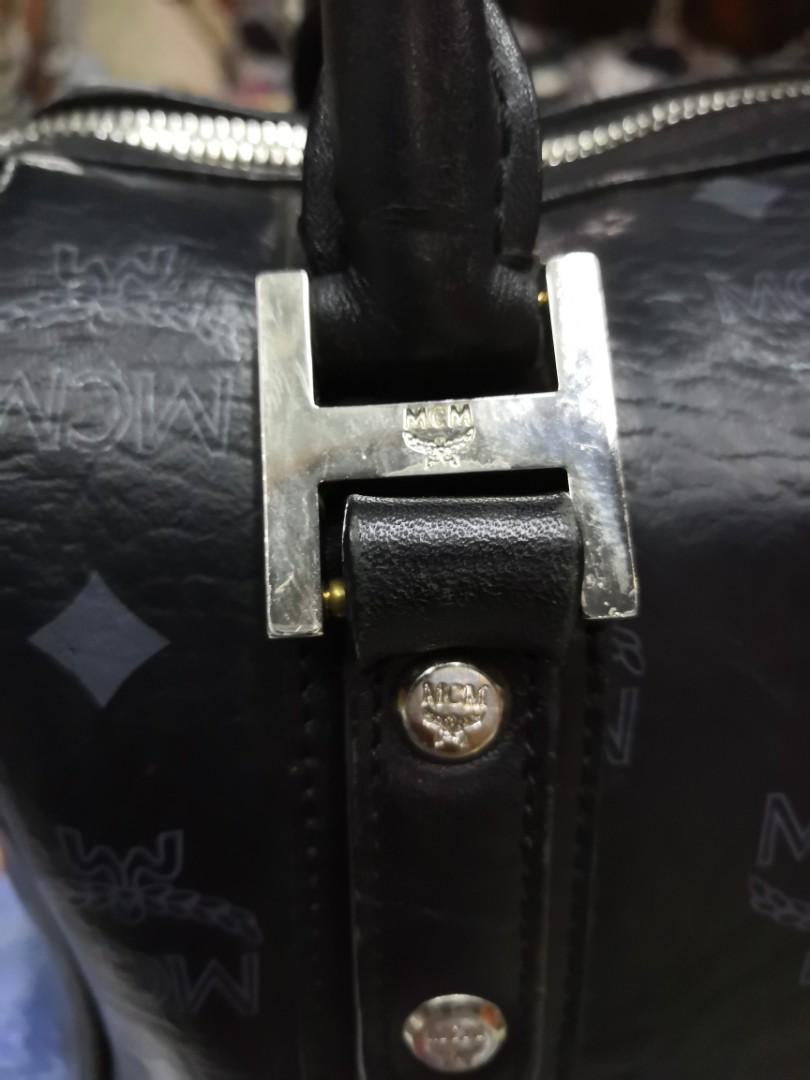 Authentic MCM Speedy Black 26 (MCM1814), Luxury, Bags & Wallets on Carousell