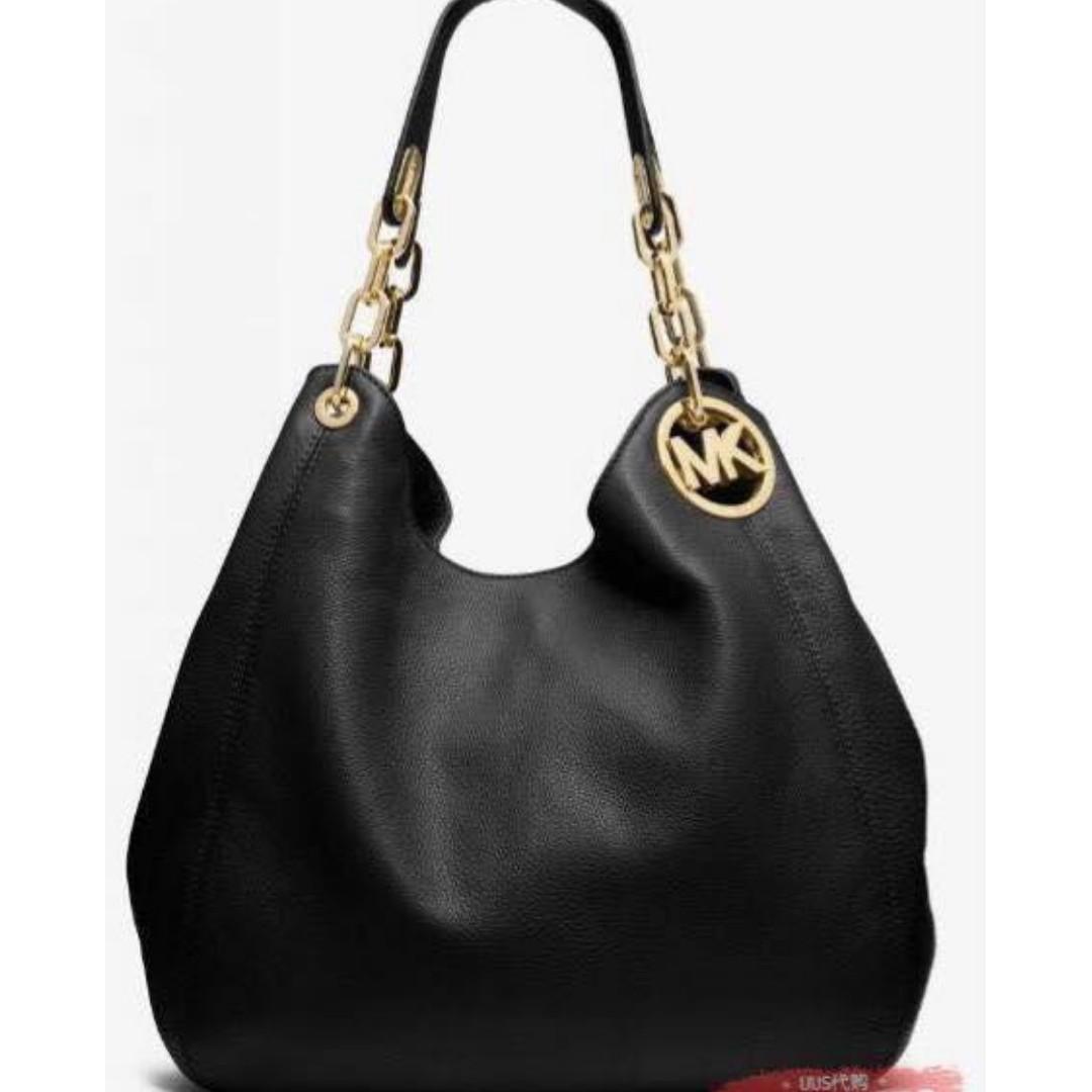michael kors fulton purse red