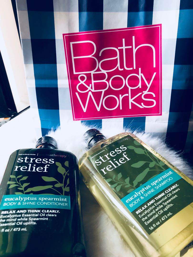 Bath And Body Works Aromatherapy Stress Relief Eucalyptus