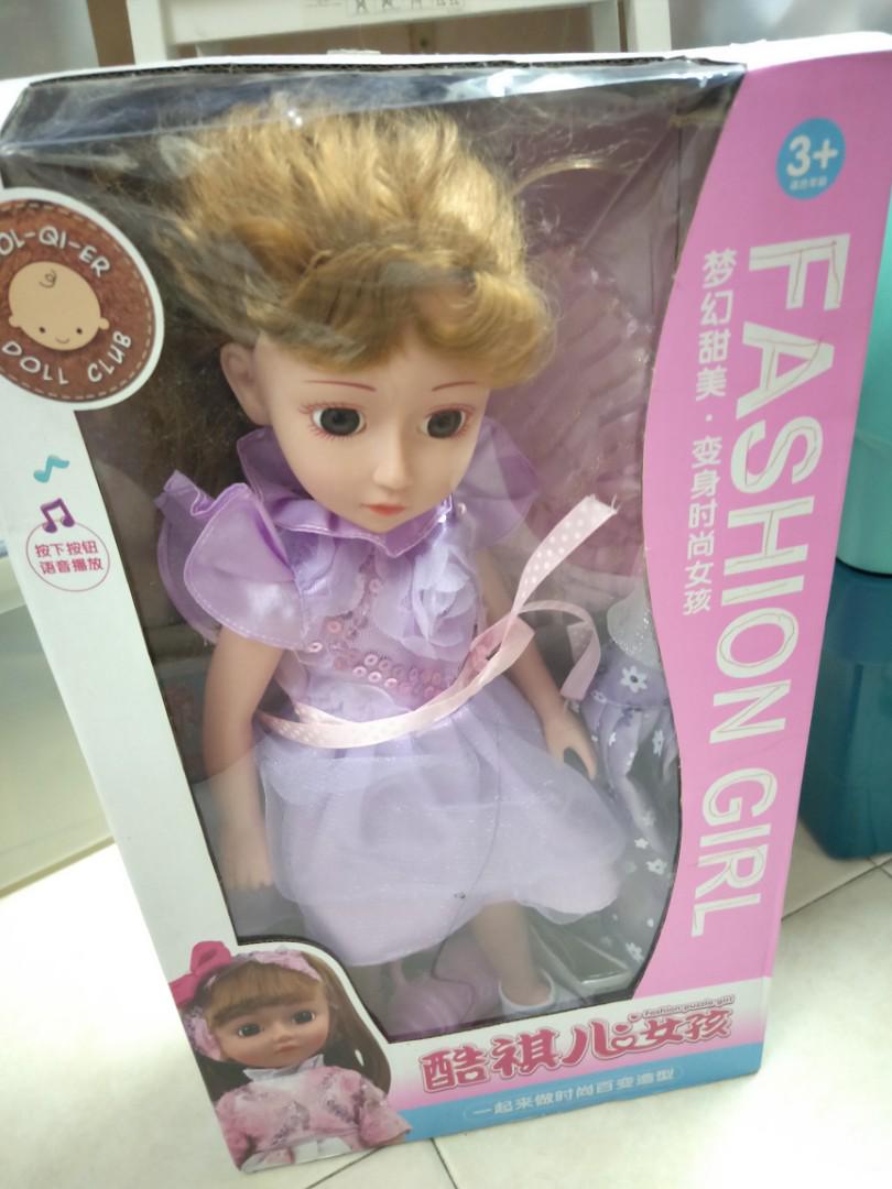 a big barbie doll