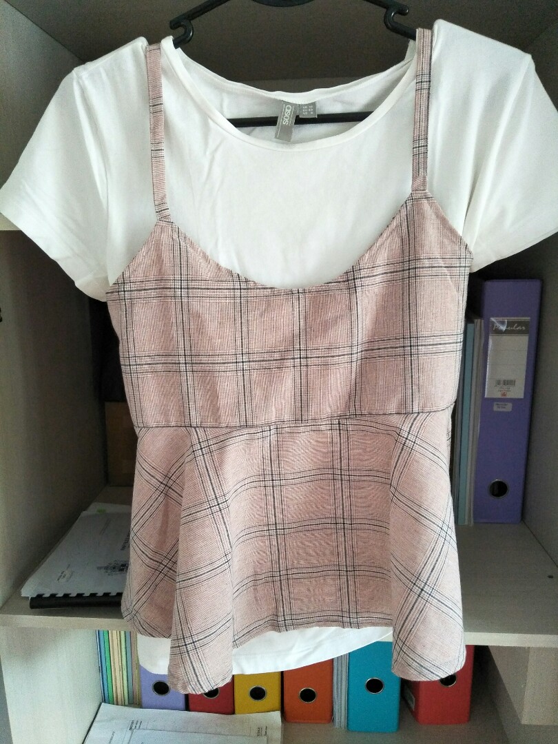 figs peplum top